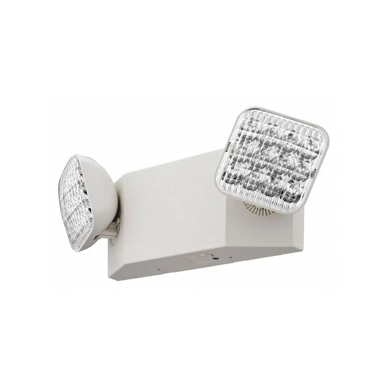 Lithonia Lighting Eu2c Led Led Emergency Light, Dual Lamp Head,
