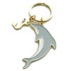 Aquatic Key Ring [Dolphin] Marine Animal Cute Key Chain Z0205/KH