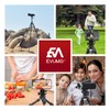 EVUMO V1S Mini Fluid Head for Camera Tripod Monopod, 360°