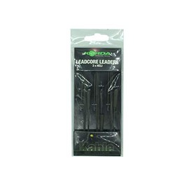 Korda Ready-Tied Leadcore Helicopter Leaders 1m: Weed [Misc.] by Korda