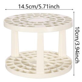 atnight Paint Brush Holder 49 Holes,Art Brush Organizer,Detachable Portable Plastic Pencil Makeup Brush Organizer for Studio Office Home Outdoor Travel