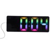 Mobestech Large LED Digital Alarm Clock for Bedroom Stylish Table