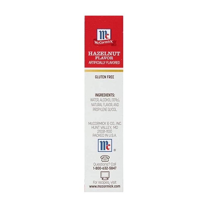 McCormick Hazelnut Extract 1 fl oz - Discontinued/R