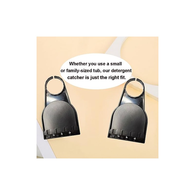 2 Pack Laundry Detergent Cup Holder, Detergent Drip Catcher Drip