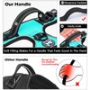 PoyPet No Pull Dog Harness with Neck Release Buckle, Reflective
