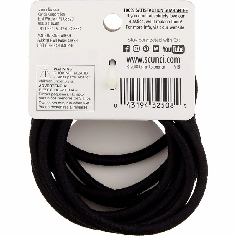 Scunci Extra Thick Hair Elastics