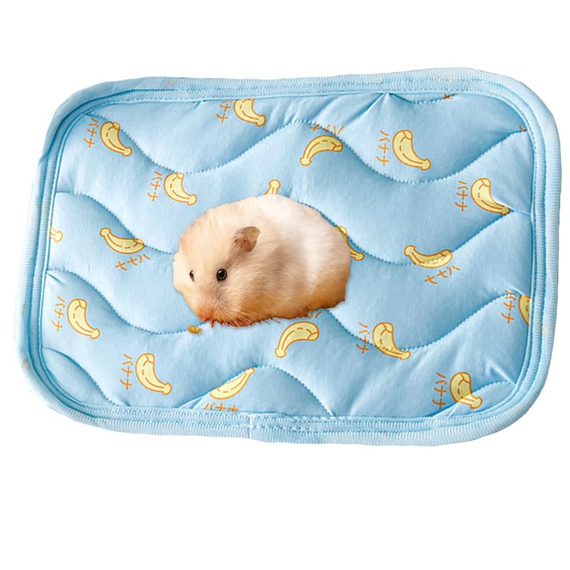 Booge 1 Pc Rectangular Summer Cooling Hamster Bed, Comfortable Sleep