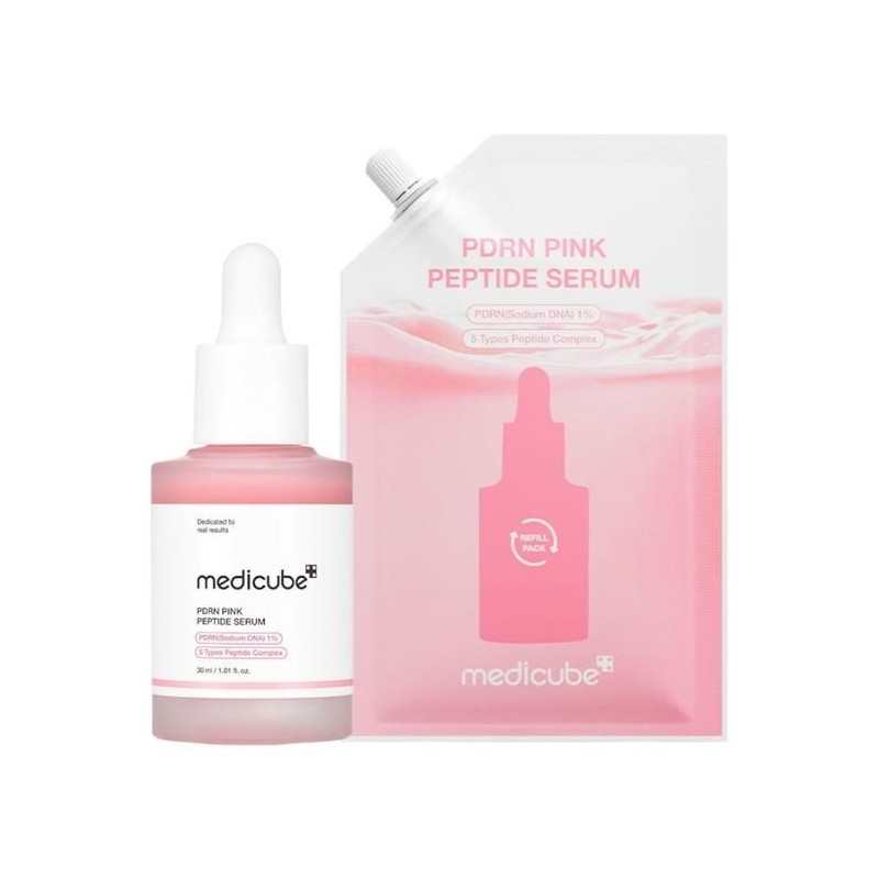 Medicube PDRN Pink Ampoule 30ml+50ml Refill / 메디큐브 PDRN 핑크