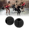 1 Pair of Barbell Dumbbell Curved Bar Grip Round Spherical