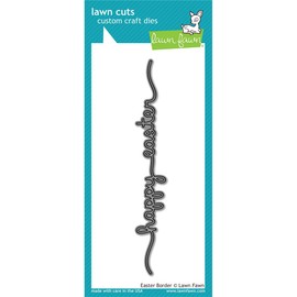 Lawn Fawn Cuts Easter Border Universal Custom Craft Cutting Dies LF1365