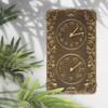 Whitehall Products Acanthus Combo Clock, French Bronze