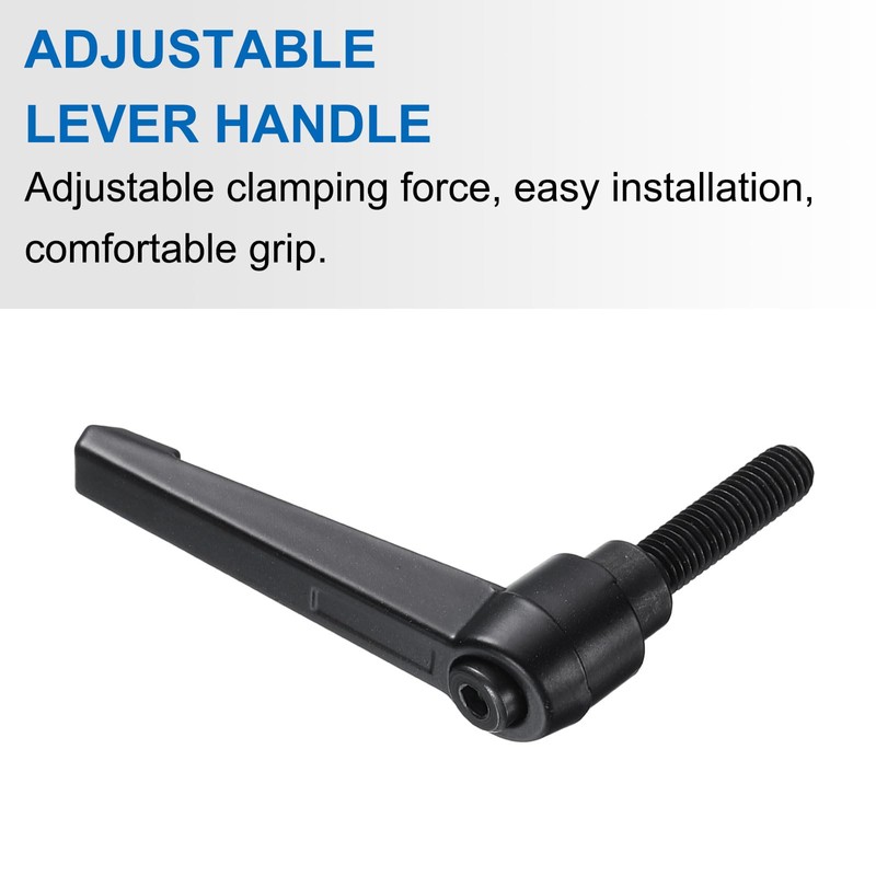 sourcing map 2pcs Lever Adjustable Handles M8 x 32mm Metric