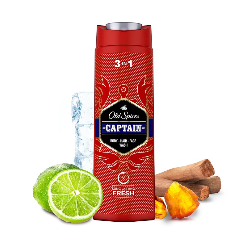 Old Spice Captain 3-in-1 Shower Gel