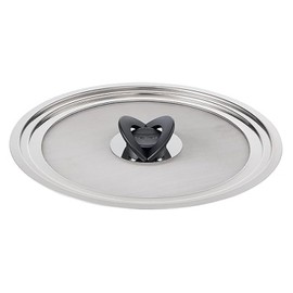 VIOKS Splash Guard L9879902 Replacement for Tеfal Ingenio Anti-Splash Lid Stainless Steel for Pans and Pots 24-30 cm
