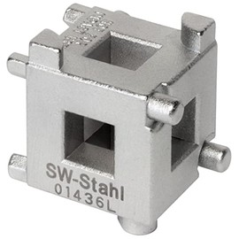 Sw-Stahl Bremskolbenrückdrehwürfel with 6 different profiles 01436L