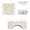 LilyBeauty PU Bedside Commode Seat Cushion, U Shape Soft Sponge