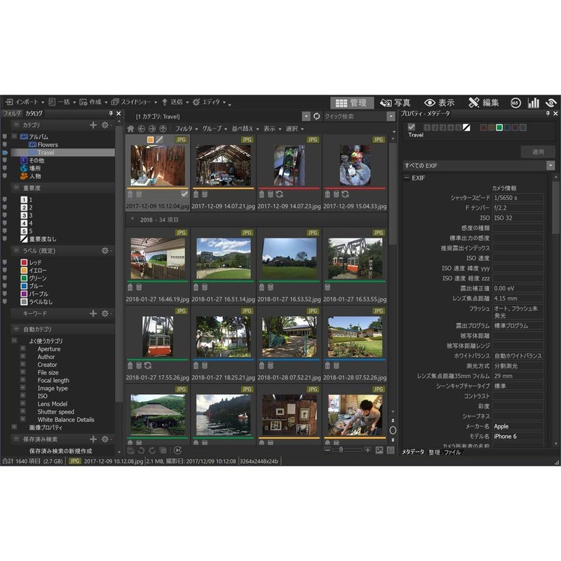 ジャングル ACDSee Photo Studio Professional 2020