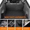 BisonCover Heavy-Duty Leather SUV Cargo Liner for Fold Down Split
