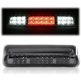 LQI 3rd Third Brake Light Compatible with Ford F150 Lobo 2004-2008, Fit Explorer Sport Trac 2007-2010, Fit Lincoln Mark LT 2006-2008,High Mount Rear Stop Light Cargo Lamp, Smoky Lens Black Housing