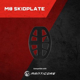 MINELAB 8" Skidplate Coil Cover Accessory for The M8 DD MANTICORE Metal Detector