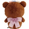 San-X Original Rilakkuma Floral Tea Time Plush - 11" Chairoikoguma