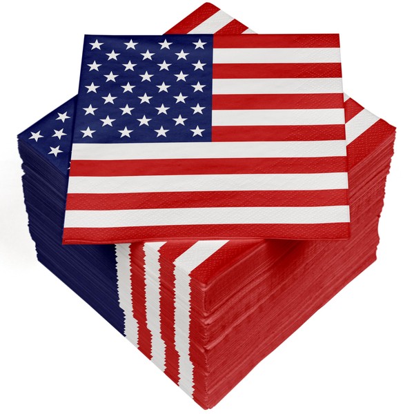 HEKU 100 napkins, 3-ply, 33 x 33 cm, stars and