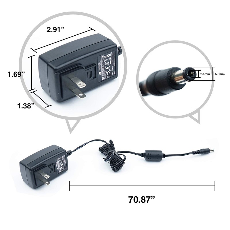 Plustek Power Adapter 15V 1.2A for OpticFilm 8100, 8200i SE,