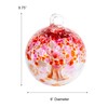 Dale Tiffany Hand Blown Glass, 8" Diameter Blush, Tree of