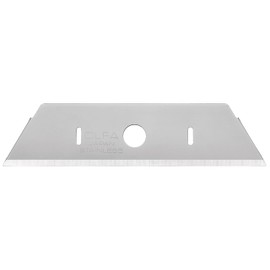 OLFA Dual Edge Stainless Steel Safety Blades, 10 Blades (SKB-2S/10B) - Trapezoid Shaped Dual-Side Utility Knife & Safety Cutter Replacement Blades, Fits OLFA SK-4, SK-9, & SK-14 Safety Knives