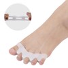 2 Pairs Toe Separators, Soft Gel Toe Spacers to Correct