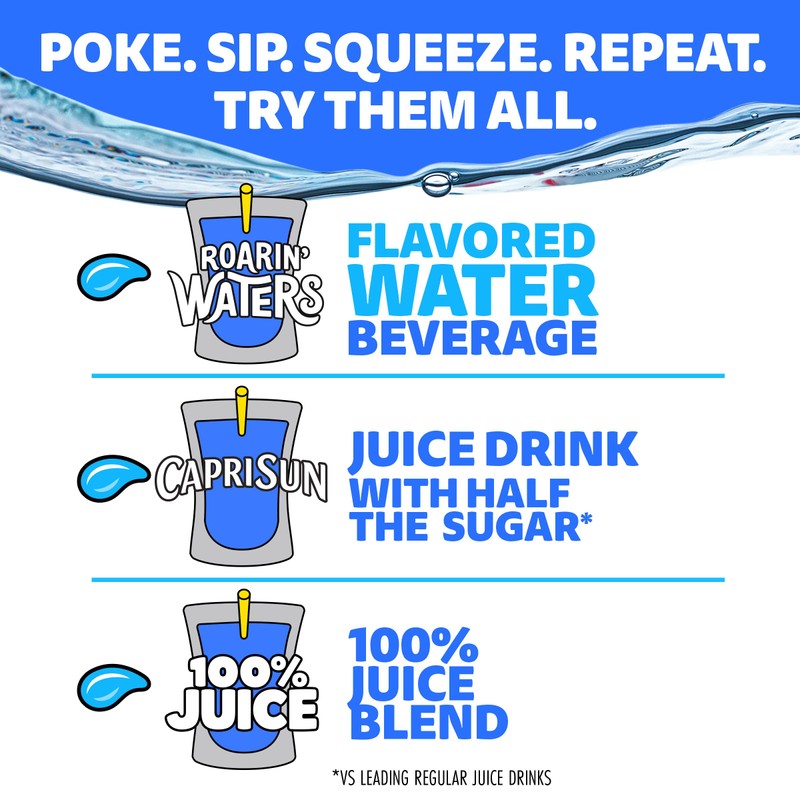 Capri Sun Roarin' Waters Grape Flavored with other natural flavors