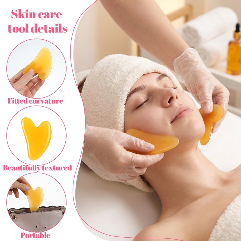 36 Pcs Gua Sha Facial Tools Bulk, Heart Gua Sha