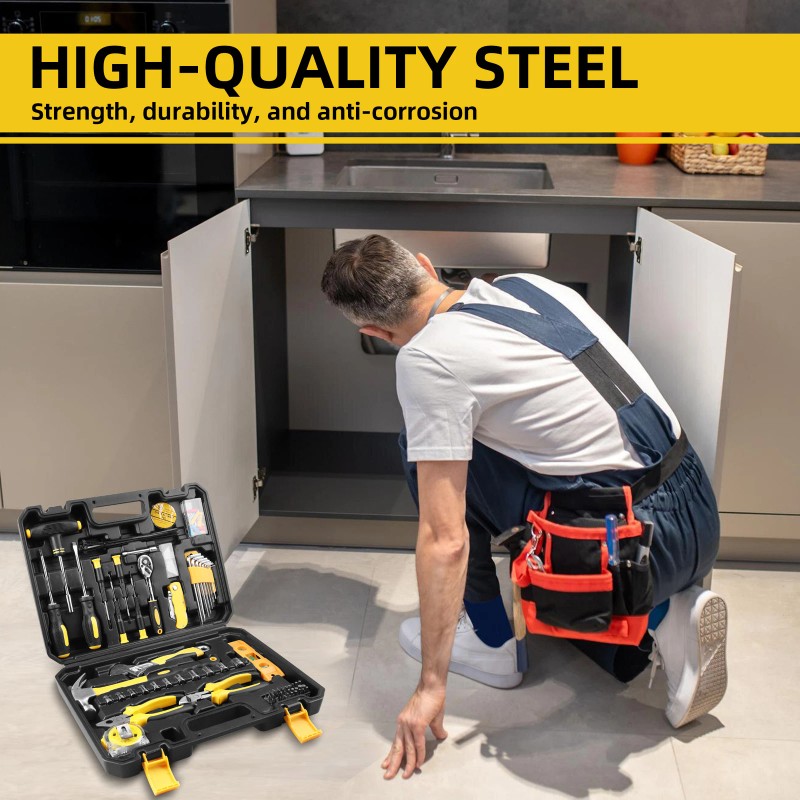 Unbranded 98 Household Tool Kits Are Very Suitable for Home
