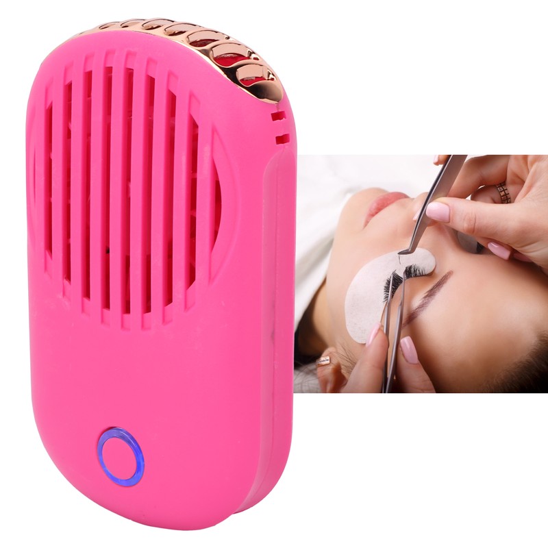 Eyelashes Dryer Fan Mini Portable Air Conditioning Bladeless Nail Art