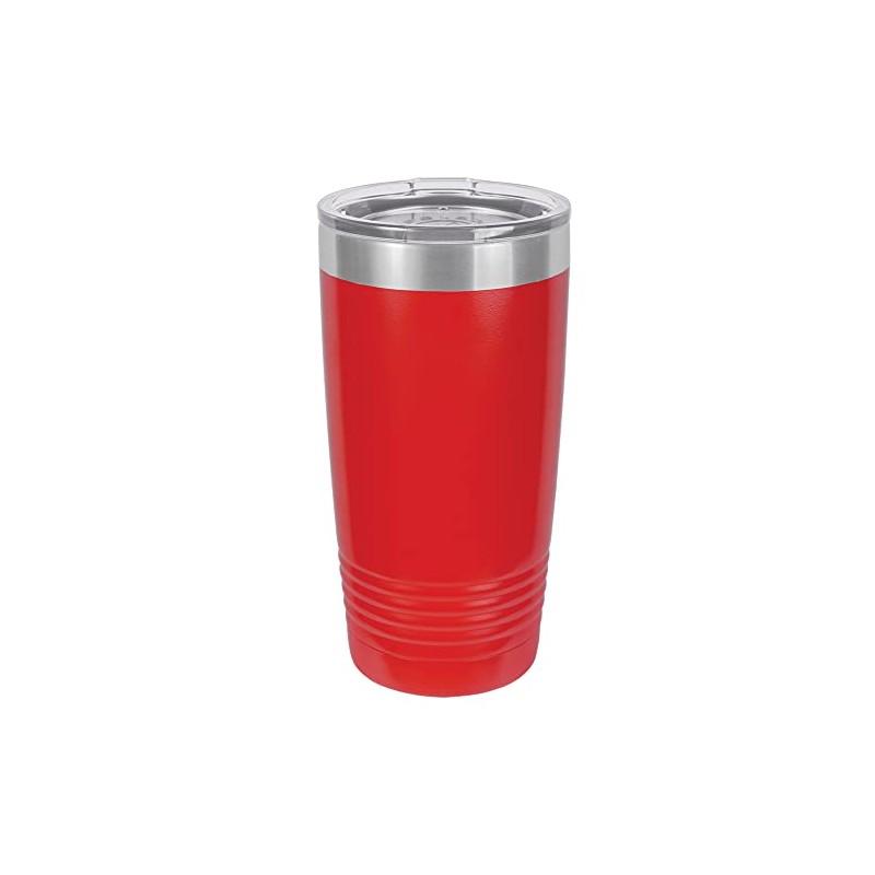 Polar Camel 20 oz. Stainless Steel Vacuum Insulated Tumbler (Red)