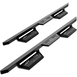 KYX Running Boards Fit for 2009-2018 Dodge Ram 1500 Crew Cab & 2010-2024 Ram 2500/3500 (Including for 2019-2024 Ram 1500 Classic), 6 inches 2-Stair Car Door Side Steps Nerf Bars Step Bars