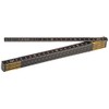 Metrica 21036 2M Alu Folding Rule black oxidized