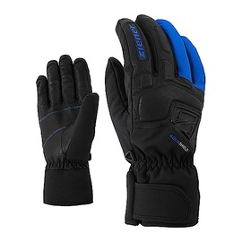 Ziener Adult Glyxus AS(R) Alpine Ski Gloves, Winter Sports, Waterproof & Breathable., blue, 9