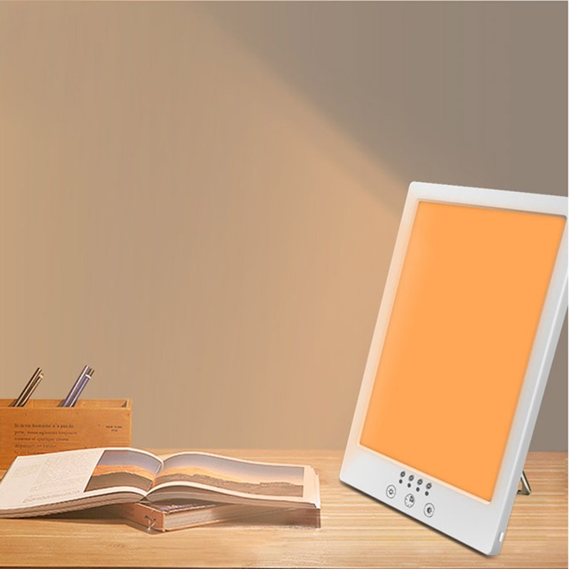 Adjustable Mood Lamps ABS Acrylic LED Happy Table Light for