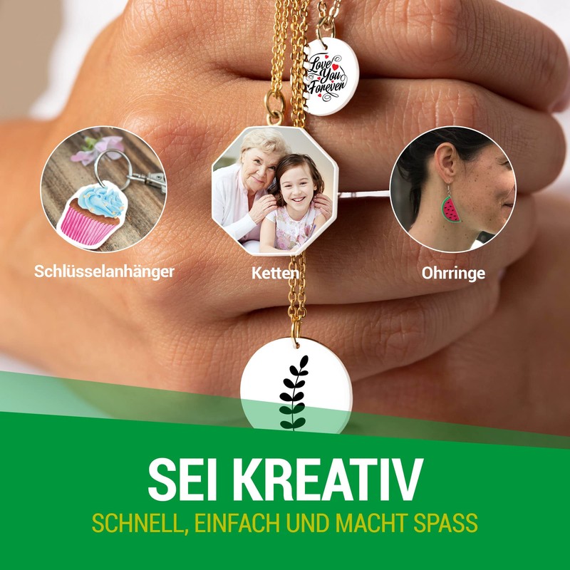 SKULLPAPER® Shrink Film - Printable, Writeable, Paintable, Stampable for Individual