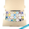 Princess-style Resin Filled Nail Parts with Tweezers Set of 35