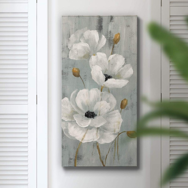Renditions Gallery Pearl Garden I Wall Art, Premium Gallery Wrapped