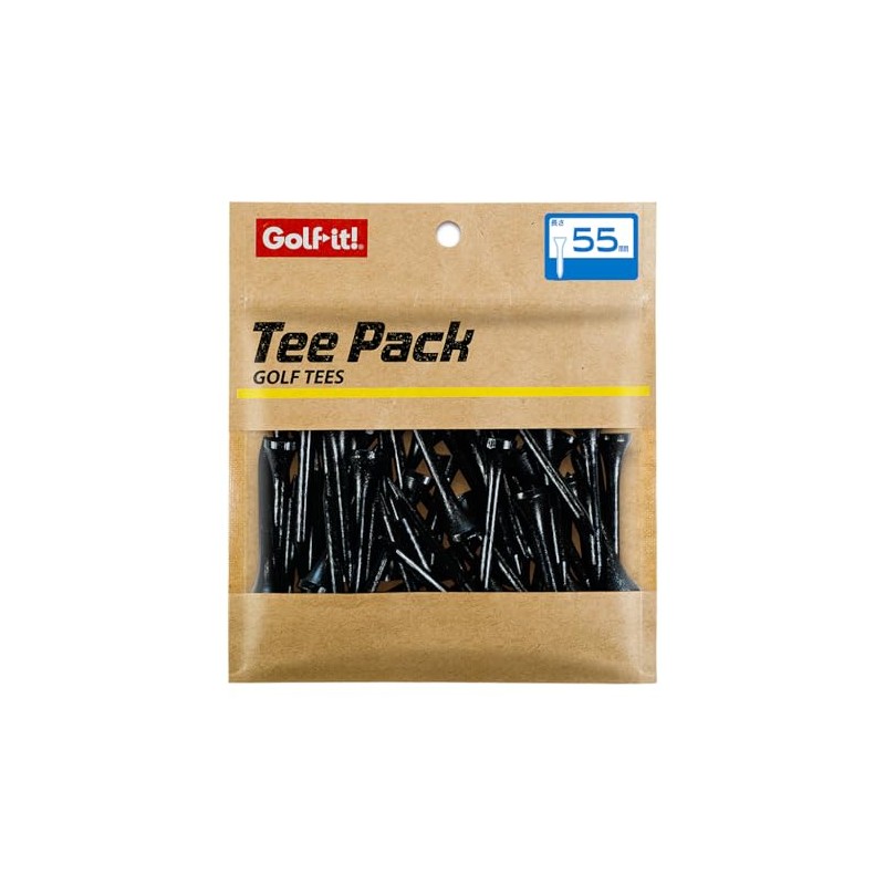 LITE TEE PACK T-437 Wood Tea 55 Black