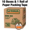 11-Piece U-Haul Book Box Moving Kit