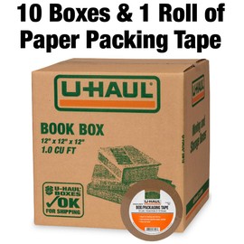 11-Piece U-Haul Book Box Moving Kit