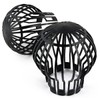 Hsthe Sea Plastic Gutter Guards Downpipe Adjustable Black Filters -