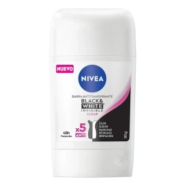 Desodorante Nivea Black & White Invisible Antimanchas 50gr