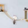 40in Cat Climbing Ladder & Bridge - Multi-Functional DIY Cat