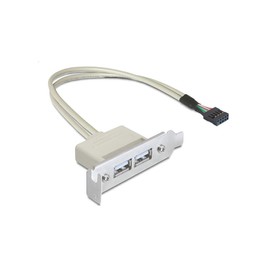 DeLOCK Slot bracket - USB-Kabel - USB Typ A, 4-polig (W) - 9-poliger USB-Header (W) - 50 cm ( USB/USB 2.0 )