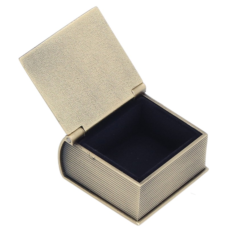 Tooth Keepsake Box Exquisite Polishing Process Engraving Pattern Durable Metal